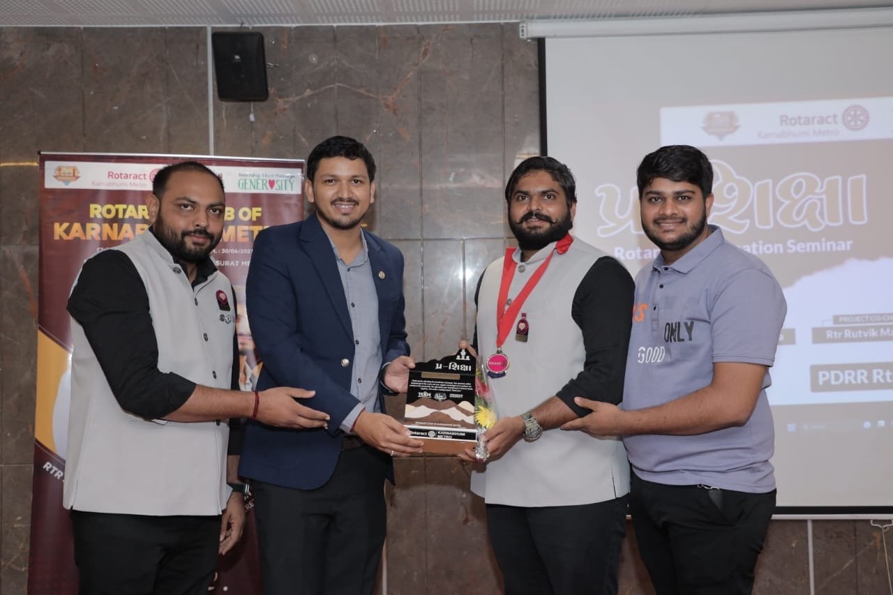 Chintan Shah recognising talents