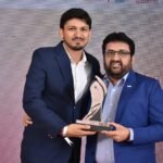Chintan Shah with PDG Anish Shah at Rotaract District 3060 awards
