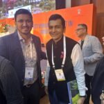 Chintan Shah with delegates