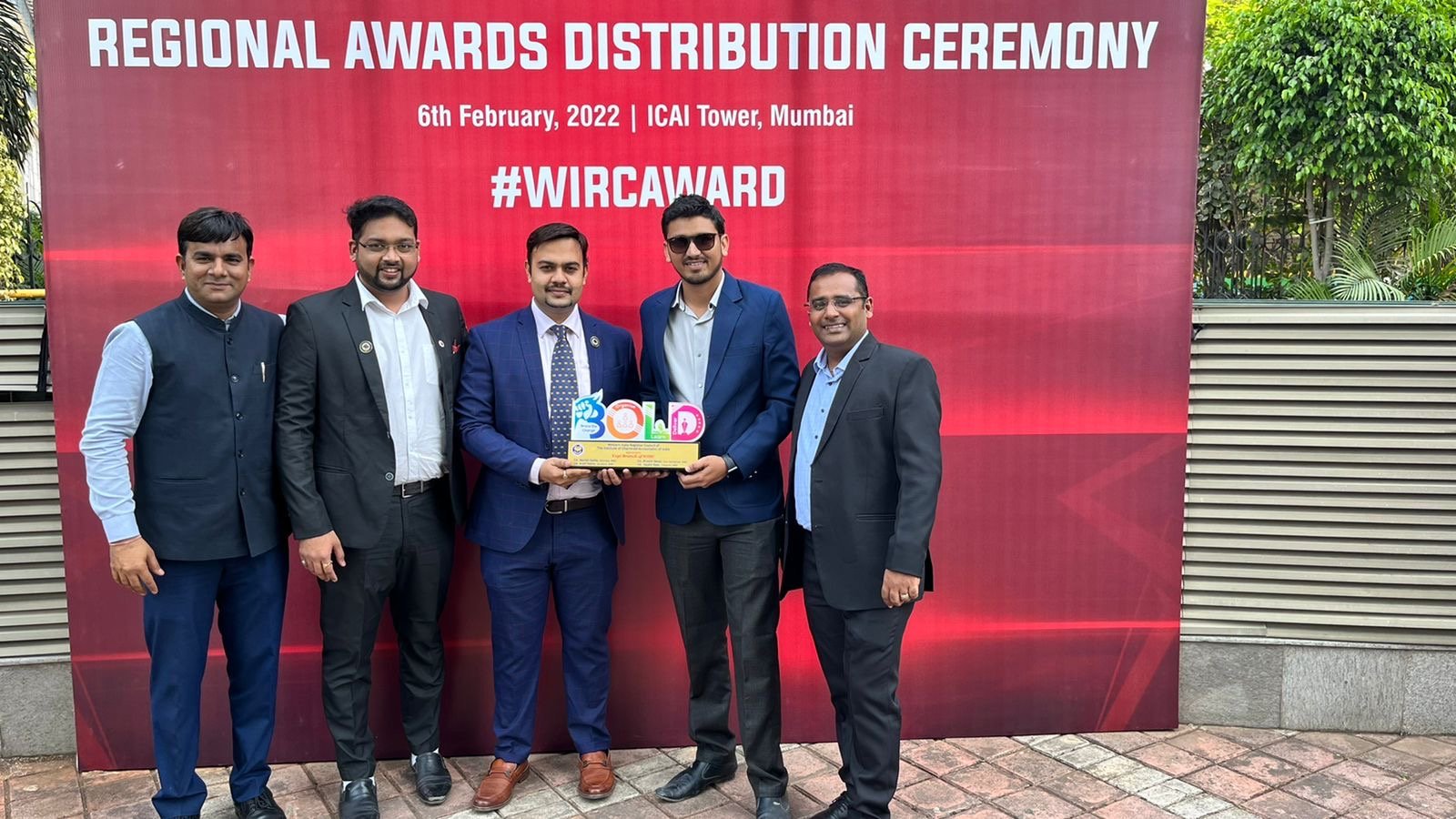 Chintan Shah at Rotaract District awards