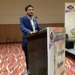 Chintan Shah addressing at CA association