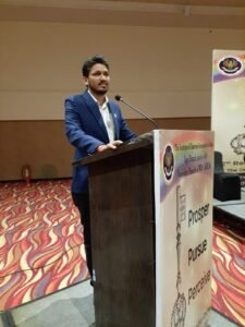 Chintan Shah addressing at CA association