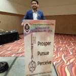 Chintan Shah addressing at CA association