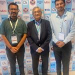 Chintan Shah with delegates