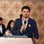 Chintan Shah Address the conference at Rotaract District 3060